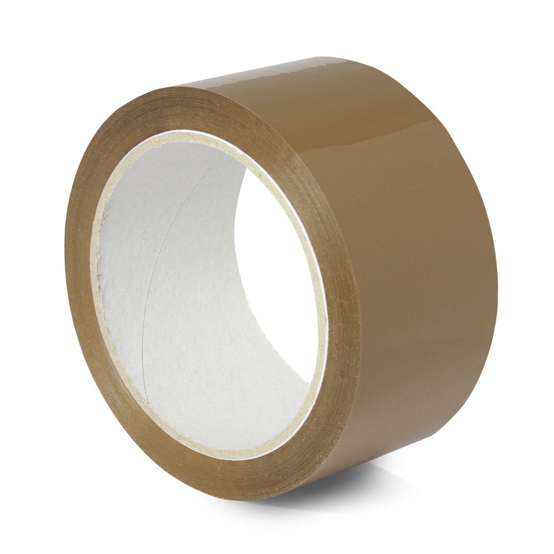 Nastro Per Pacchi Marrone Silenzioso LILENO HOME, 48 Mm X 66 M, Extra Forte, UV Resistente, Per Traslochi E Spedizioni